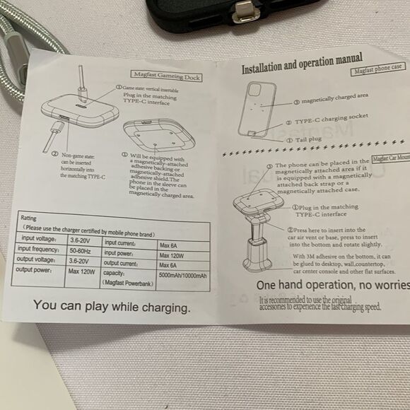 Magfast phone case all in one: car mount and gaming dock - Picture 3 of 17